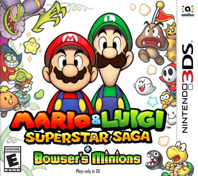 Mario & Luigi: Superstar Saga + Bowser's Minions boxart
