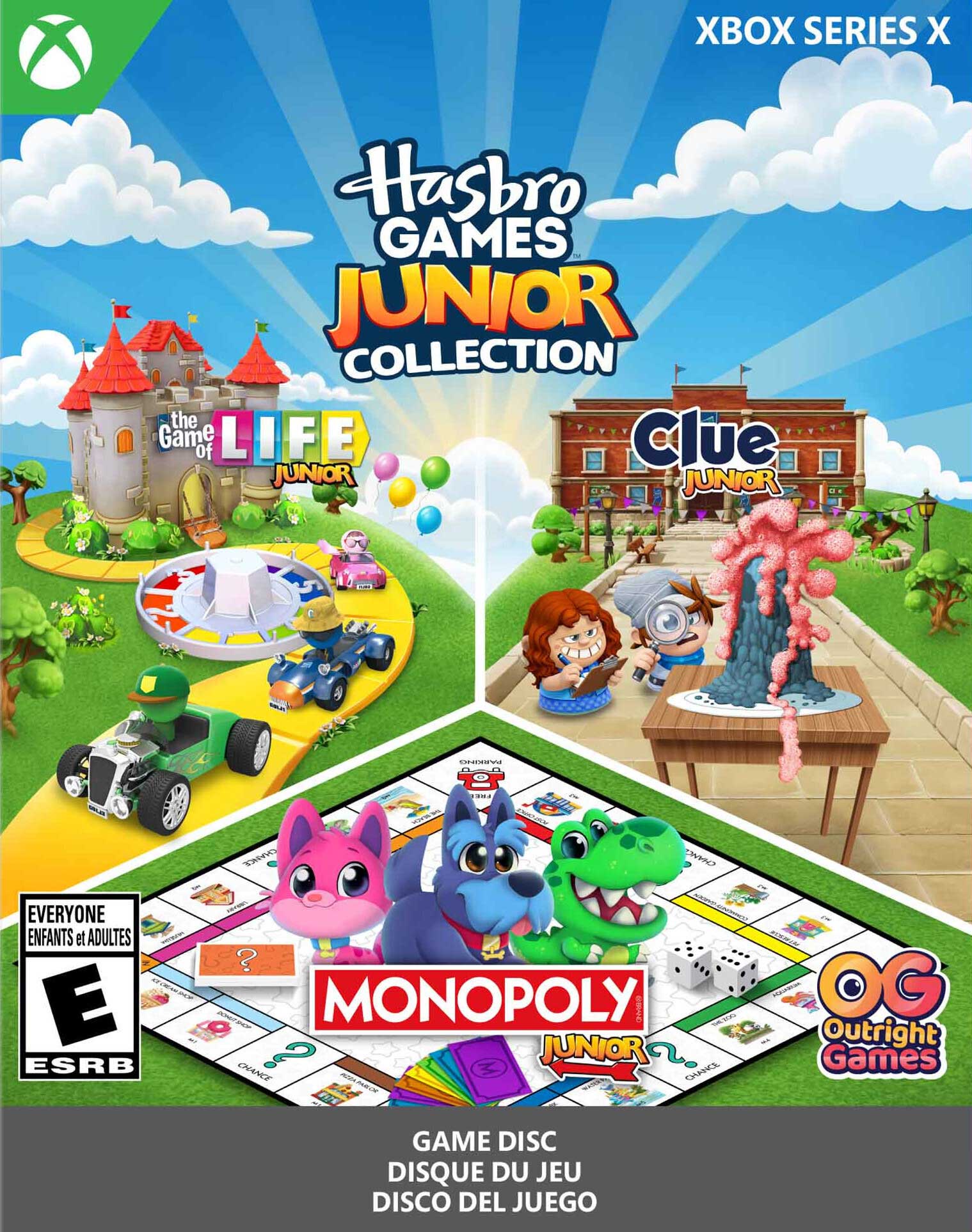 Hasbro Games Junior Collection boxart