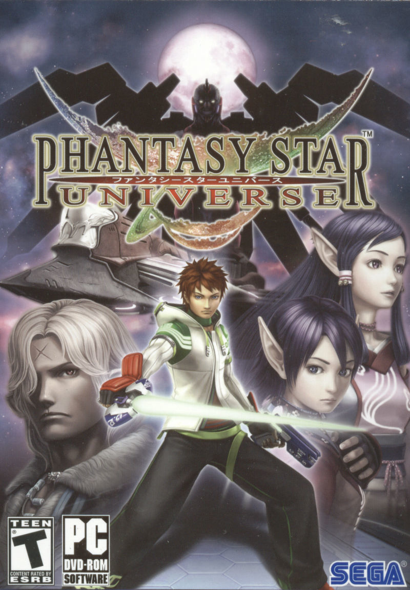 Phantasy Star Universe boxart