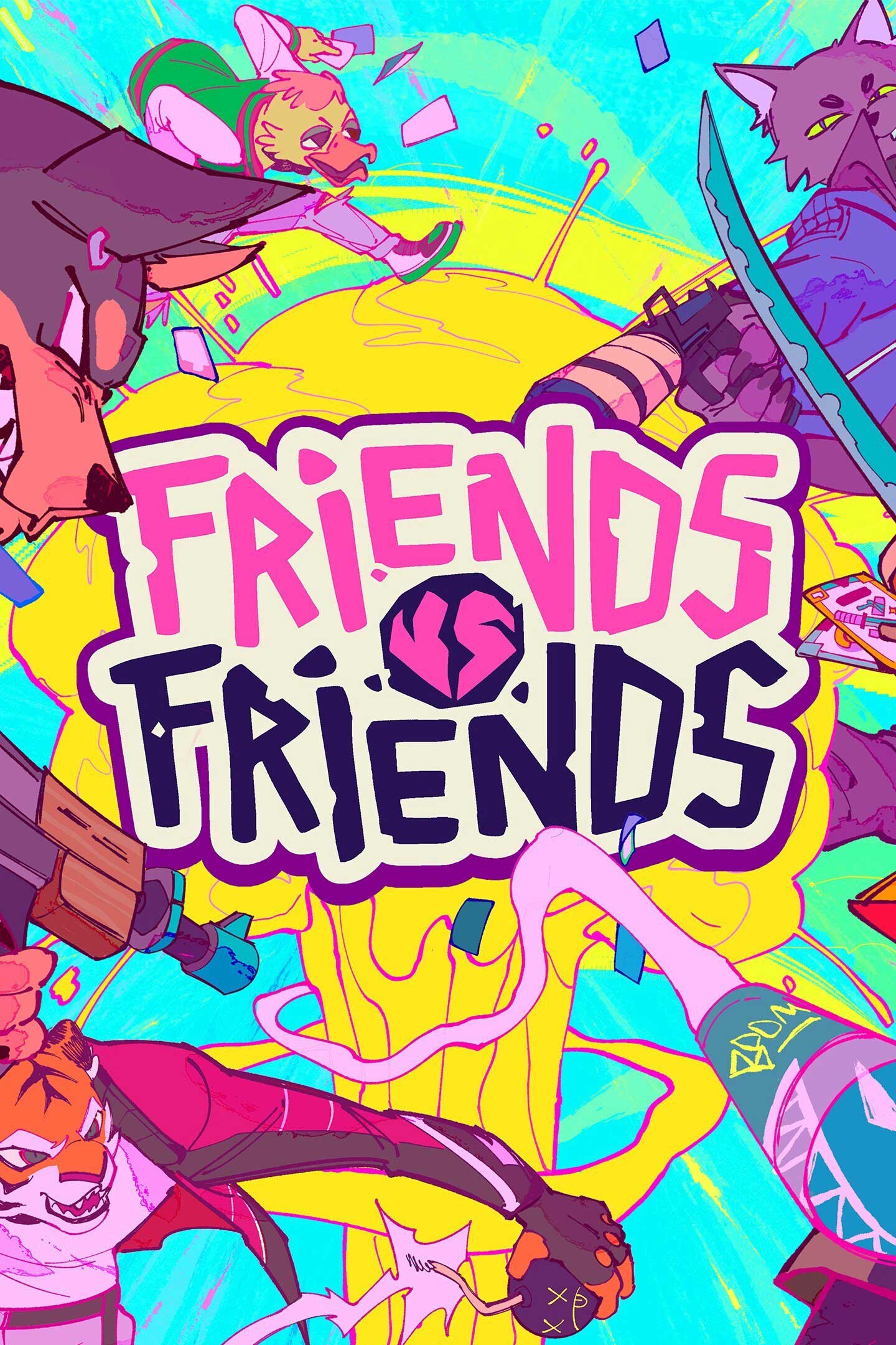 Friends vs Friends boxart