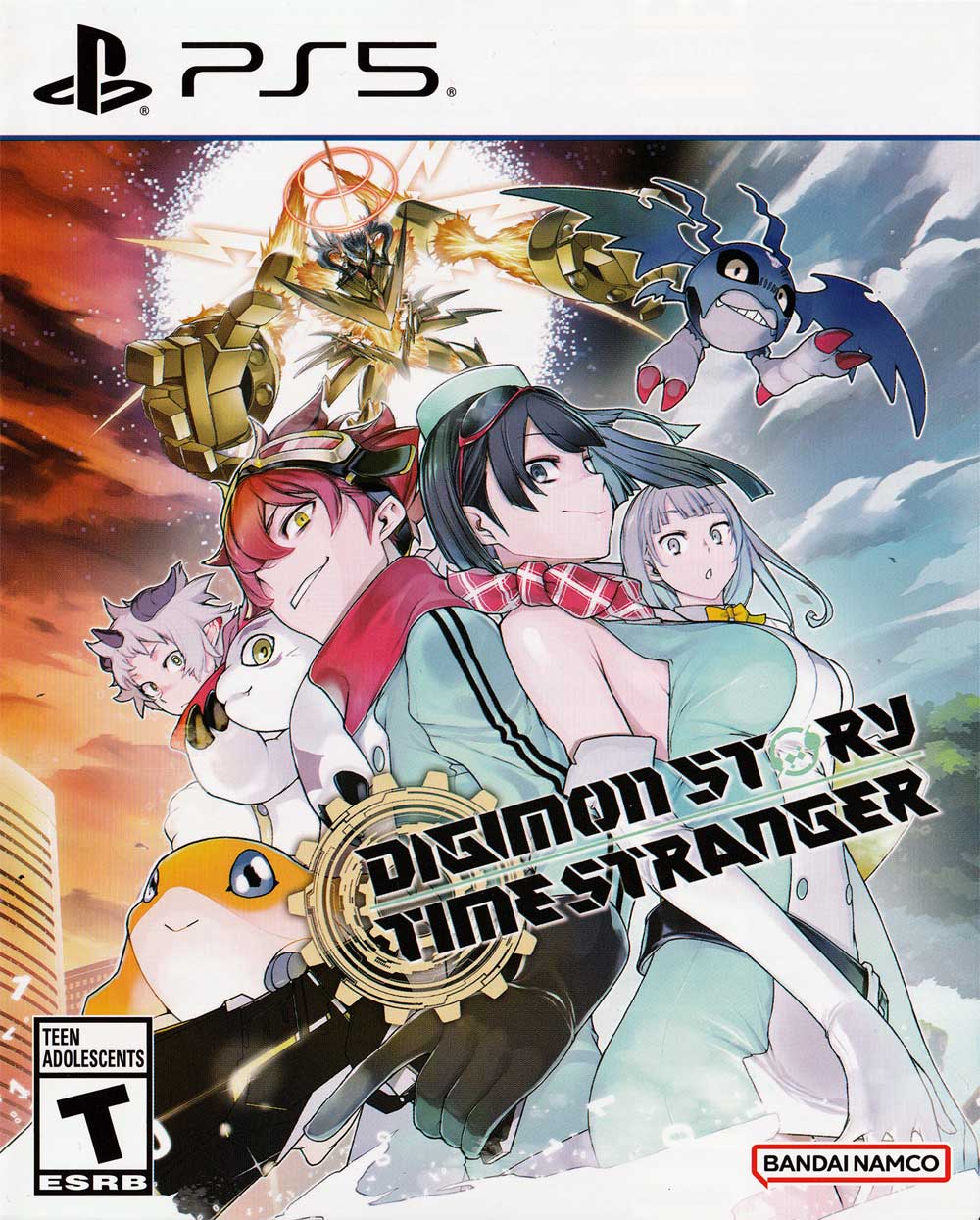 Digimon Story: Time Stranger boxart
