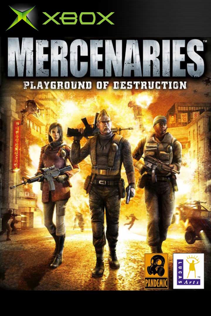 Mercenaries: Playground of Destruction boxart