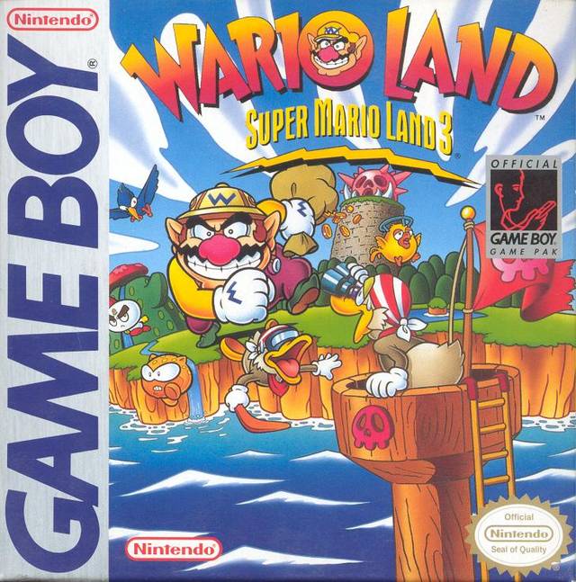Wario Land: Super Mario Land 3 boxart