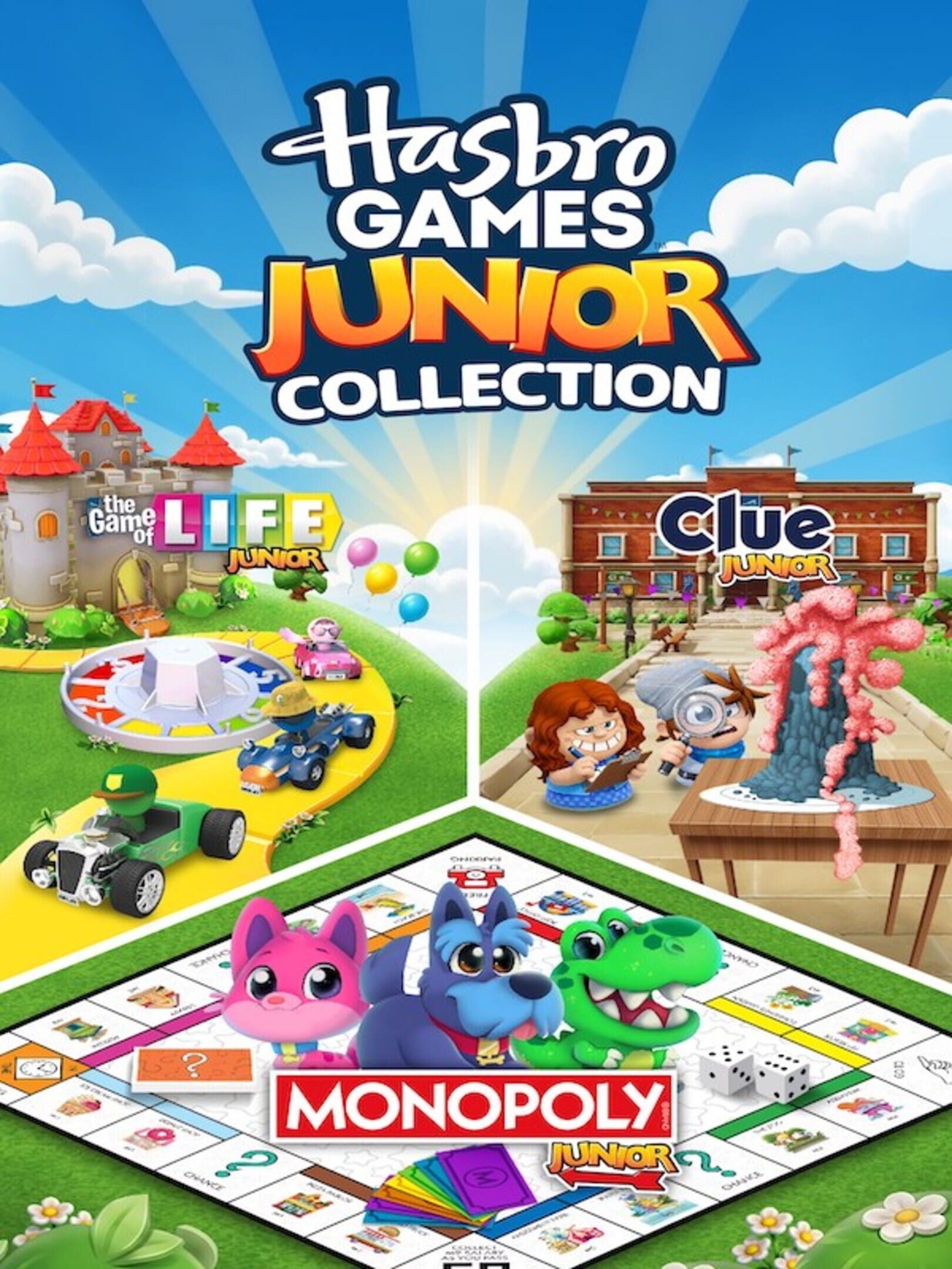 Hasbro Games Junior Collection boxart
