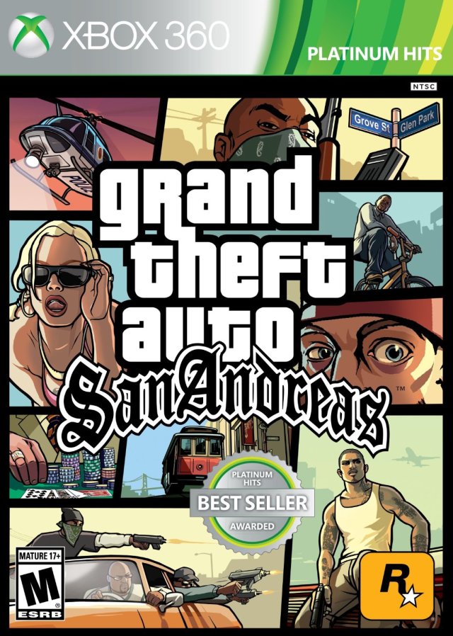 Grand Theft Auto: San Andreas boxart