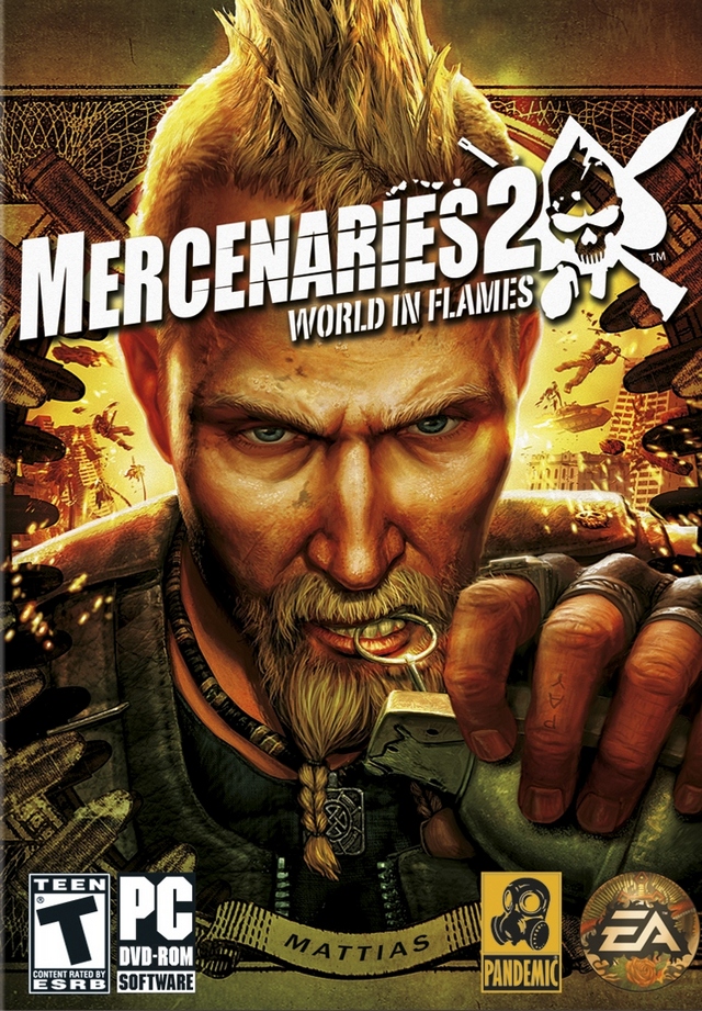 Mercenaries 2: World in Flames boxart