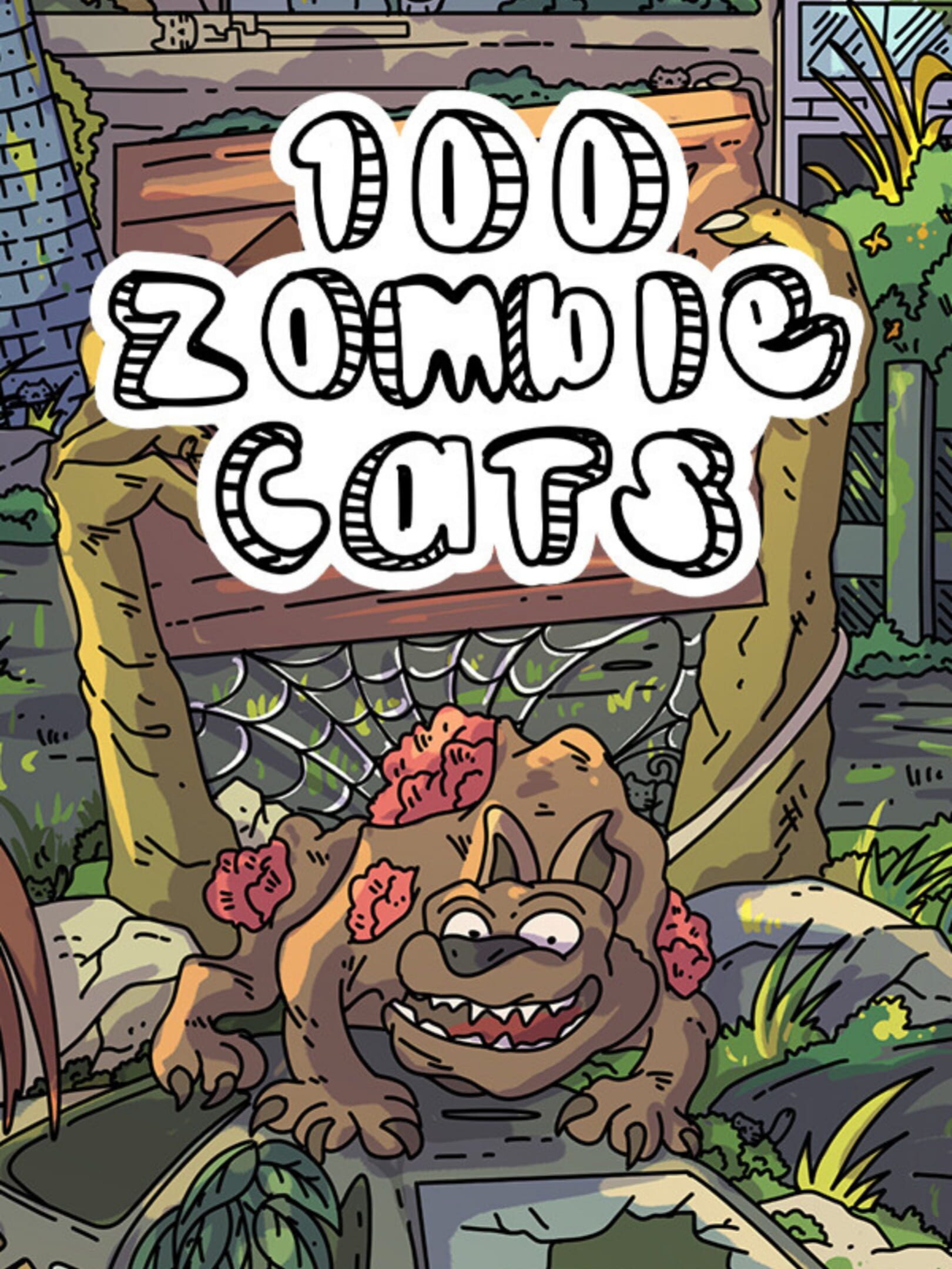 100 Zombie Cats boxart