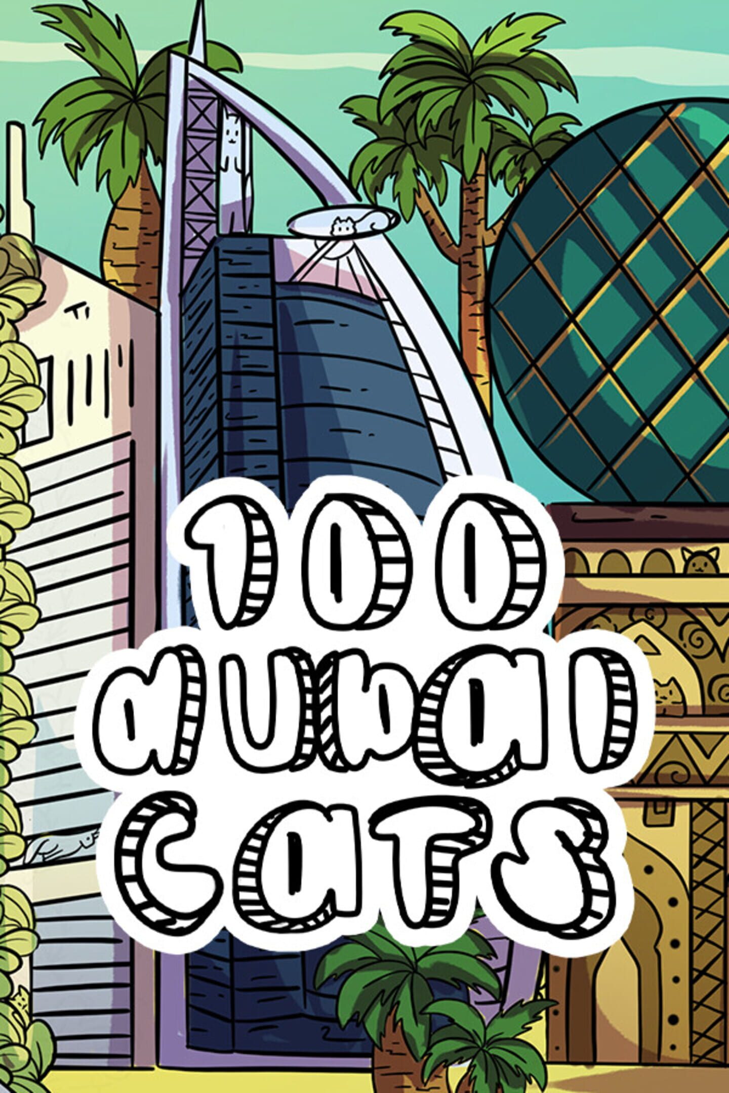 100 Dubai Cats boxart
