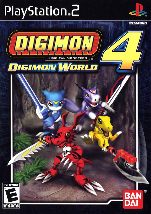 Digimon World 4 boxart