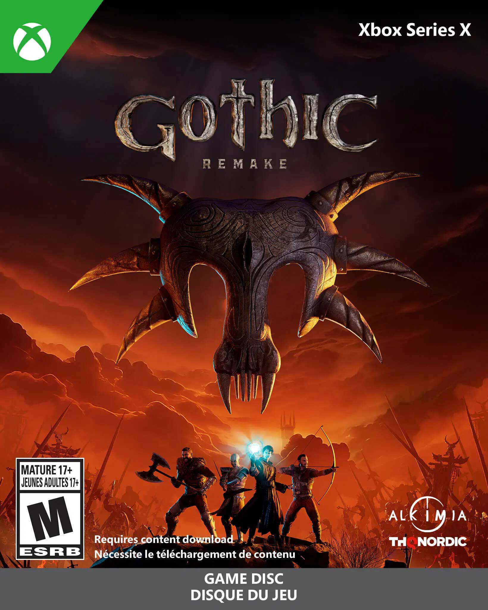 Gothic 1 Remake boxart
