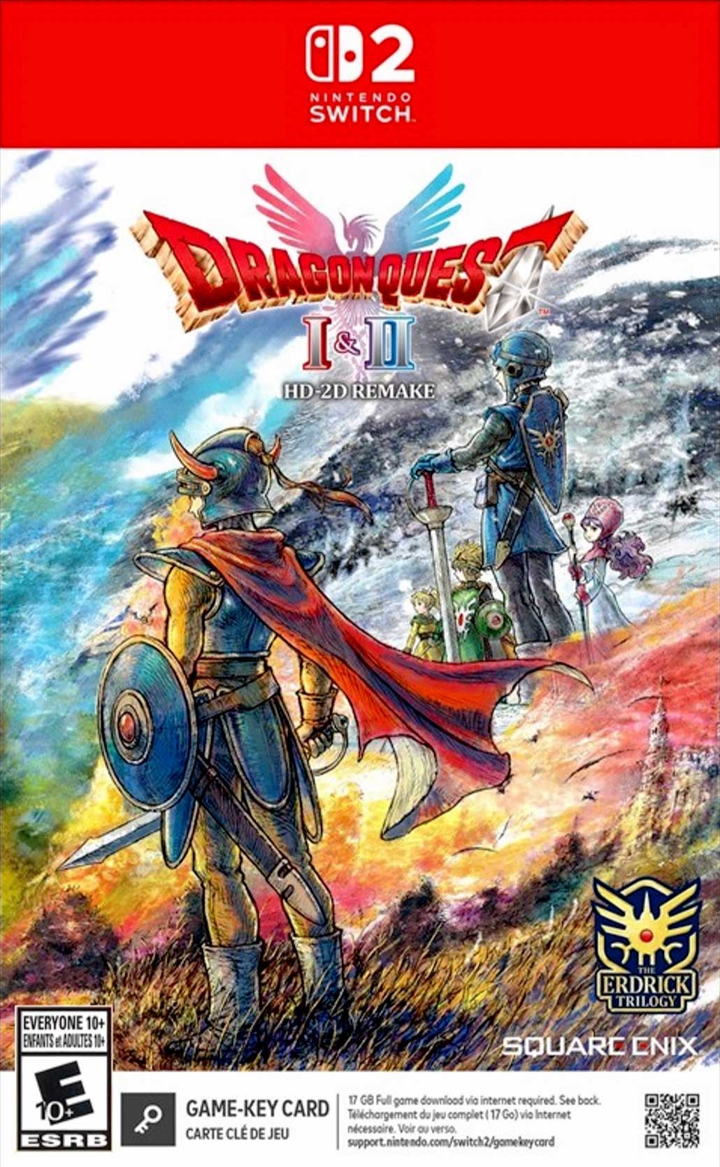 Dragon Quest I & II HD-2D Remake boxart