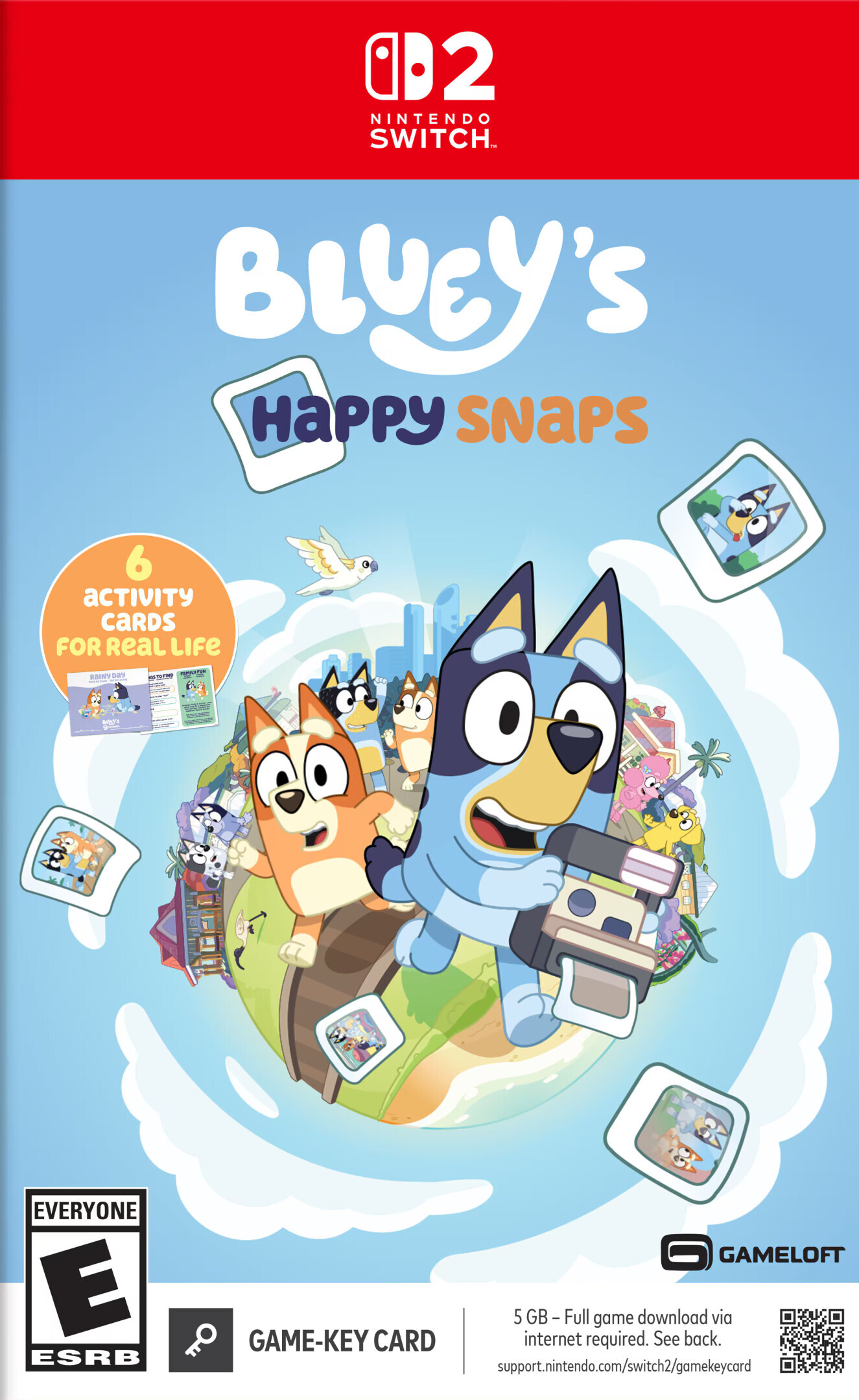 Bluey's Happy Snaps boxart