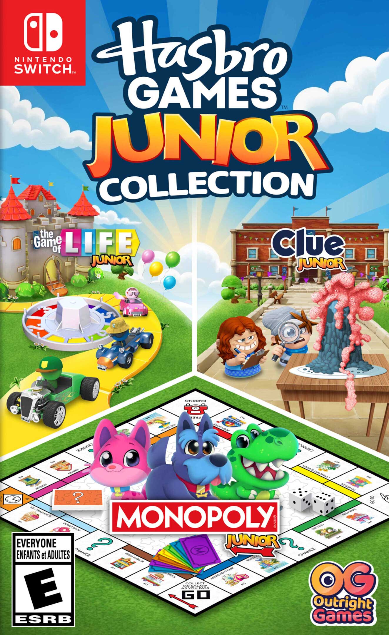 Hasbro Games Junior Collection boxart