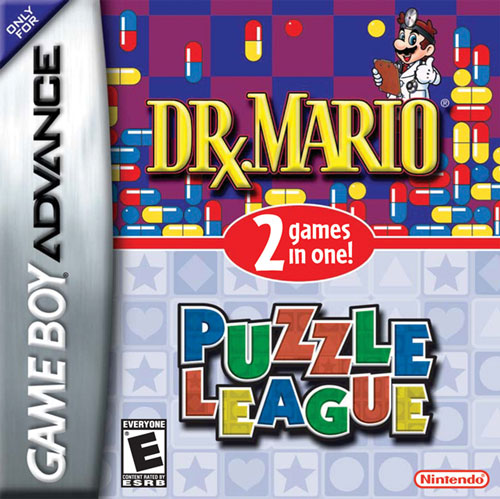 Dr. Mario & Puzzle League boxart