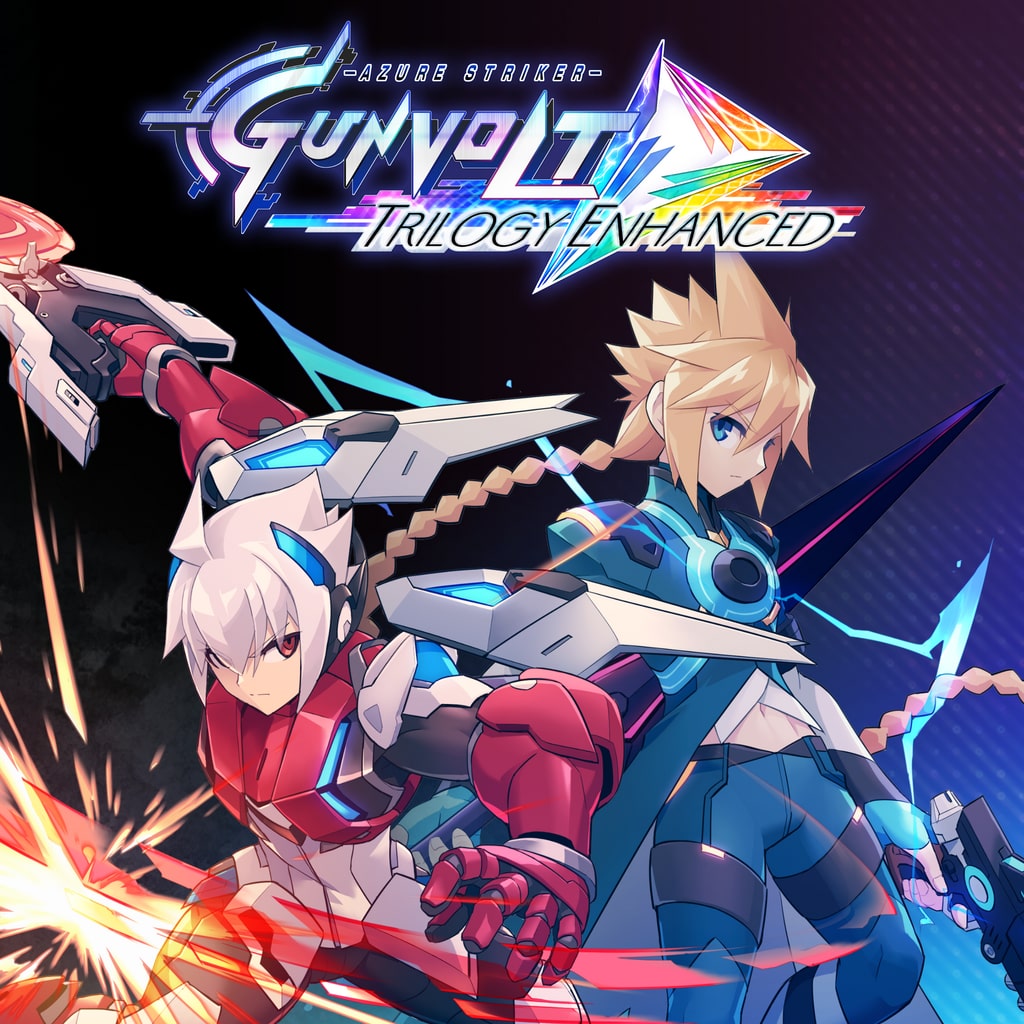 Azure Striker Gunvolt Trilogy Enhanced: Additional mode "Azure Striker Gunvolt GX" boxart