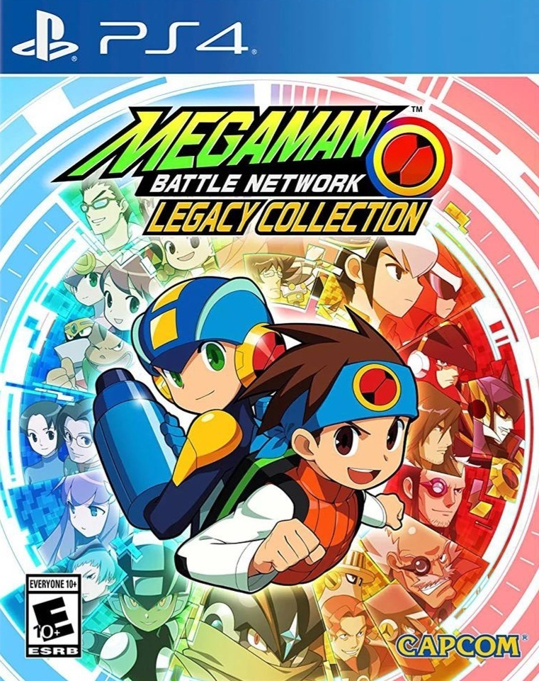 Mega Man Battle Network Legacy Collection boxart