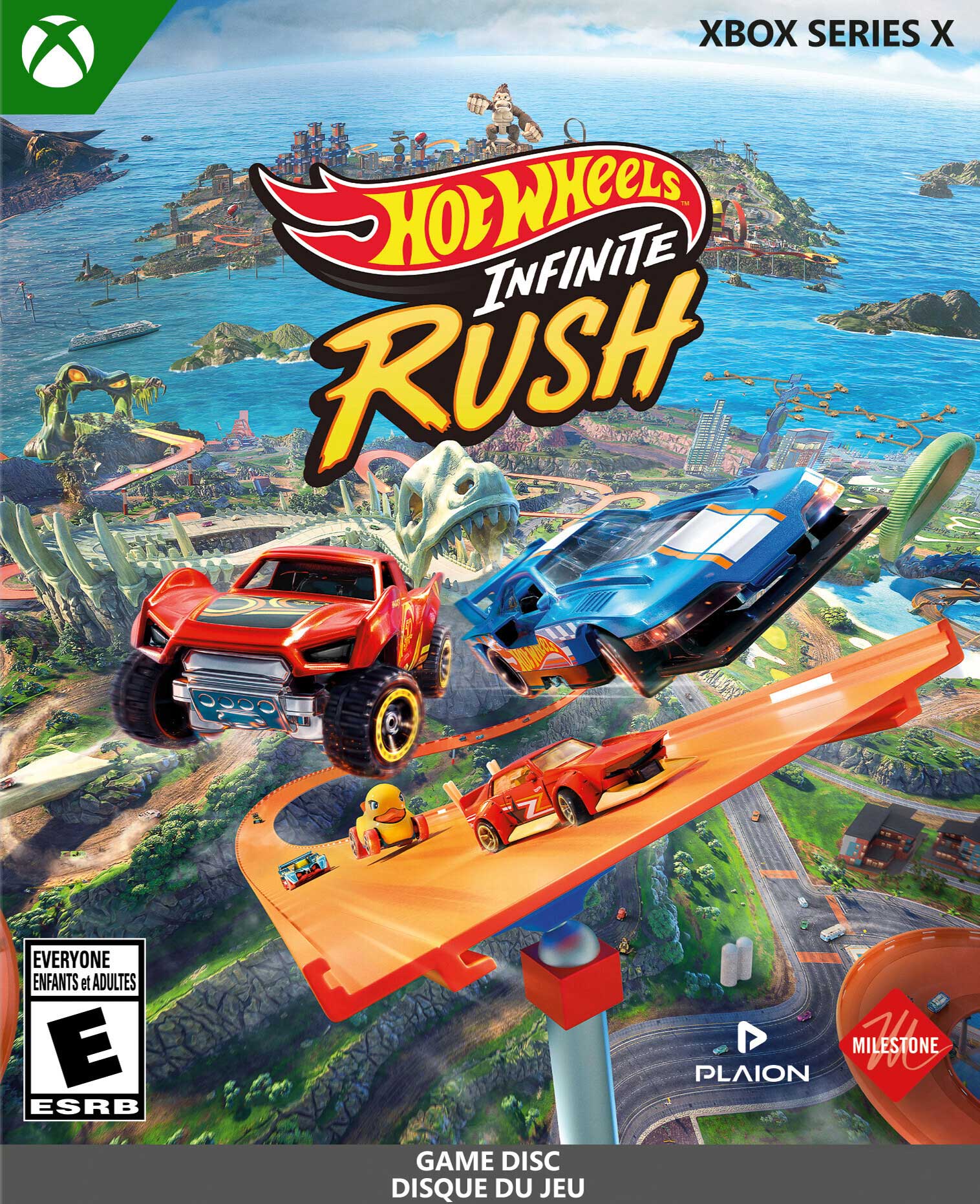 Hot Wheels Infinite Rush boxart