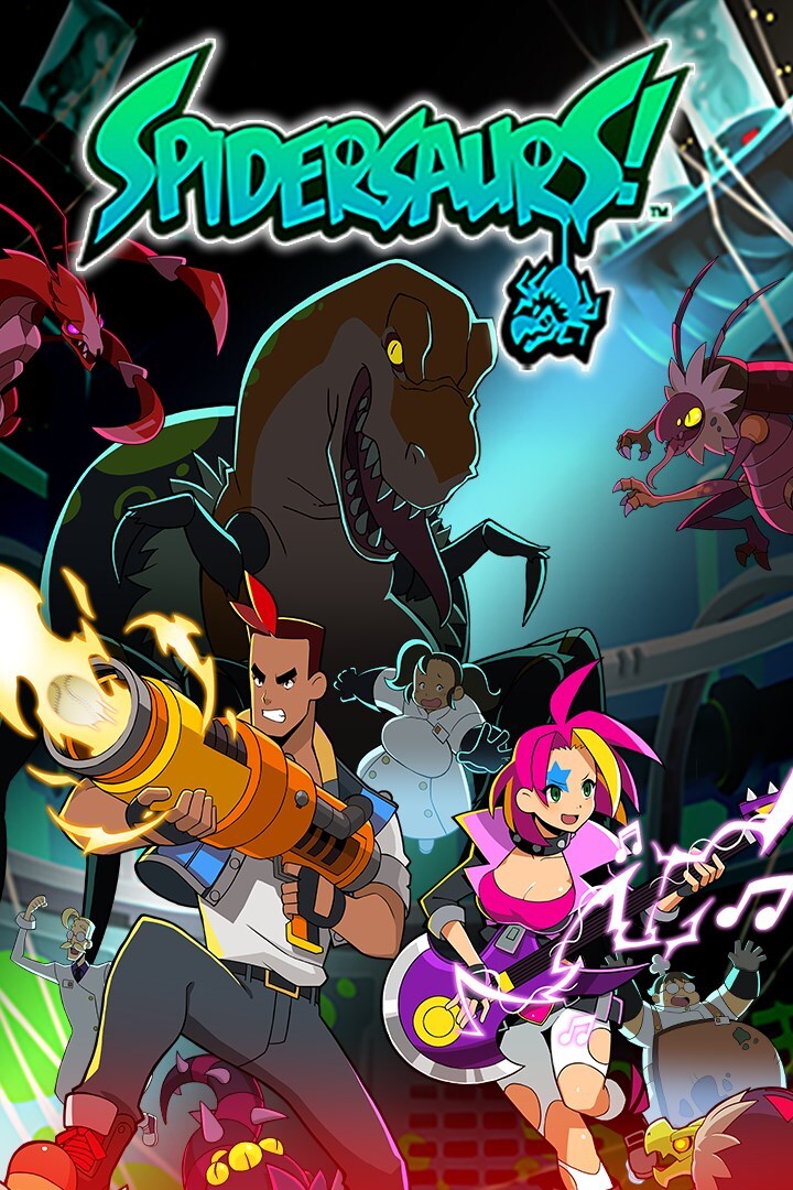 Spidersaurs boxart