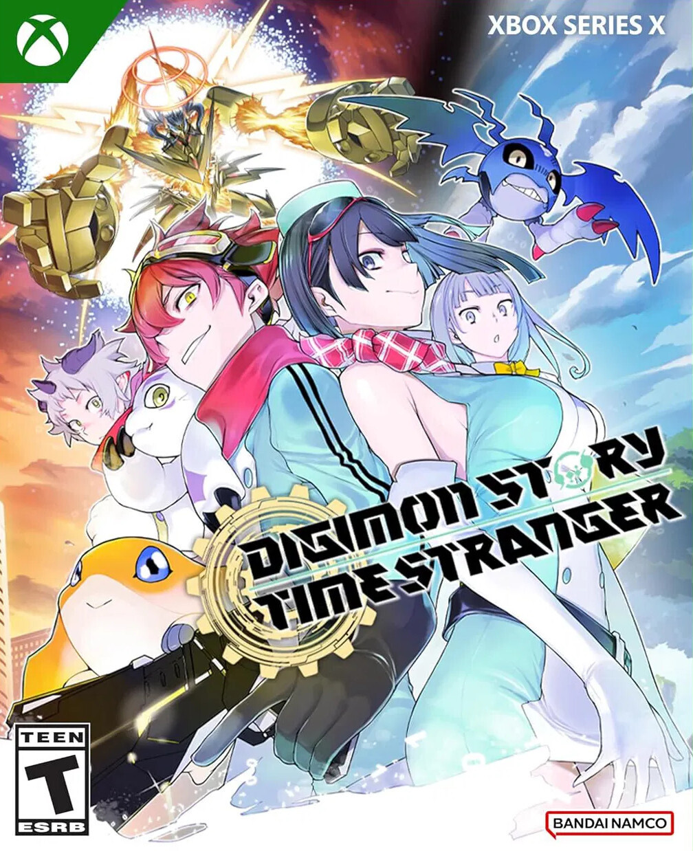 Digimon Story: Time Stranger boxart