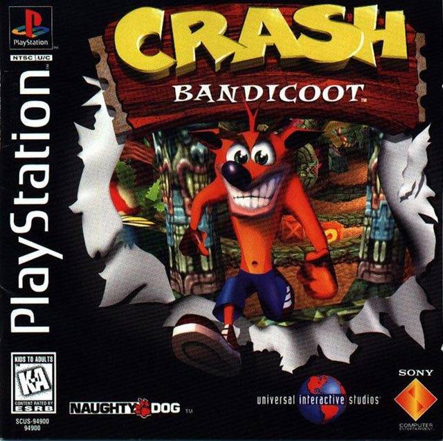 Crash Bandicoot boxart