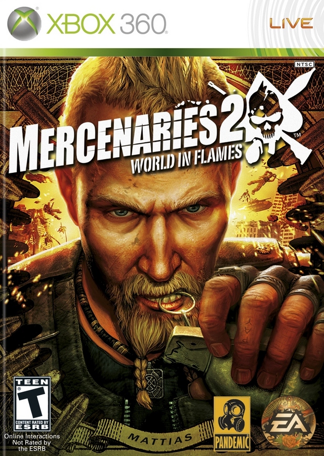 Mercenaries 2: World in Flames boxart