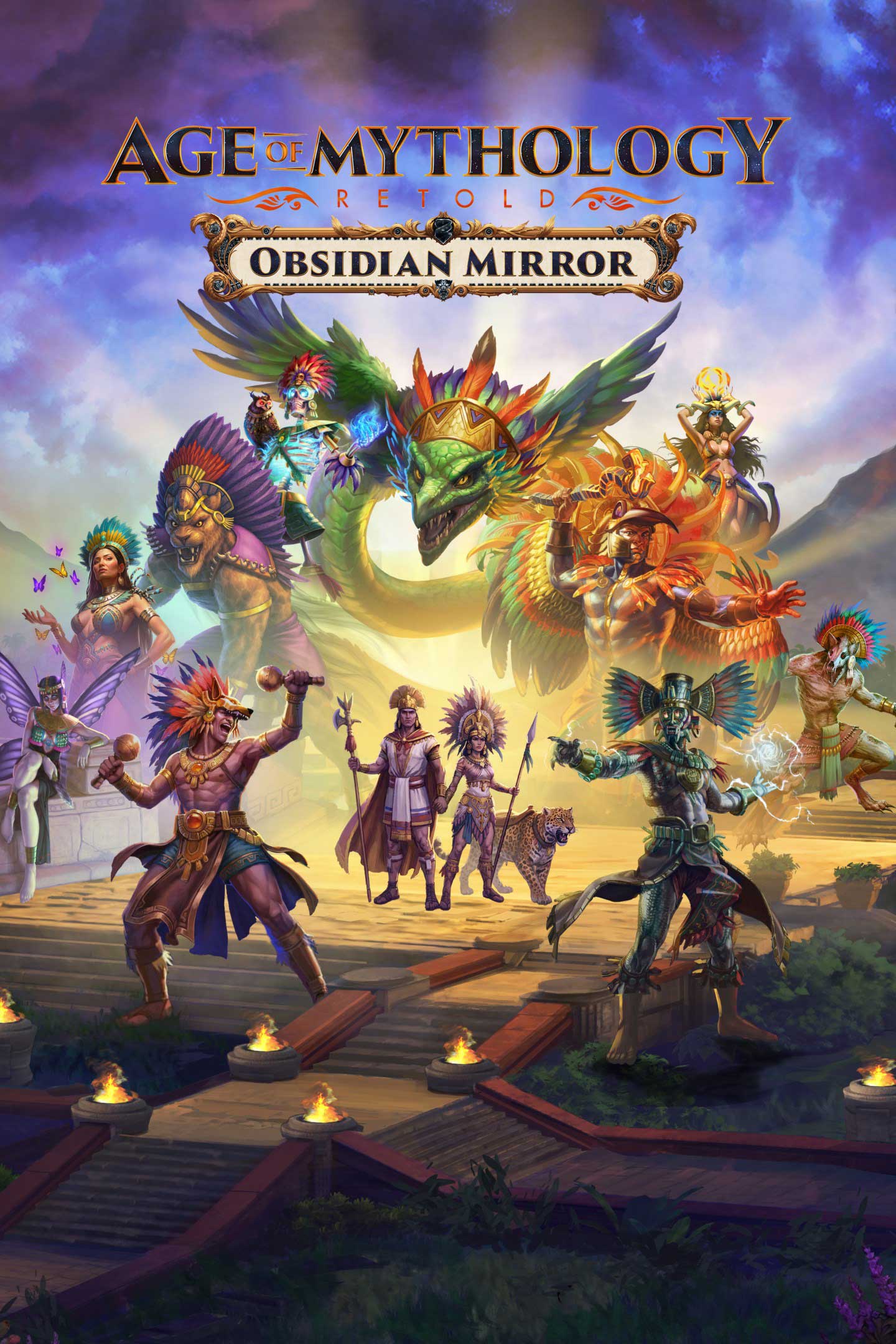 Age of Mythology: Retold - Obsidian Mirror boxart