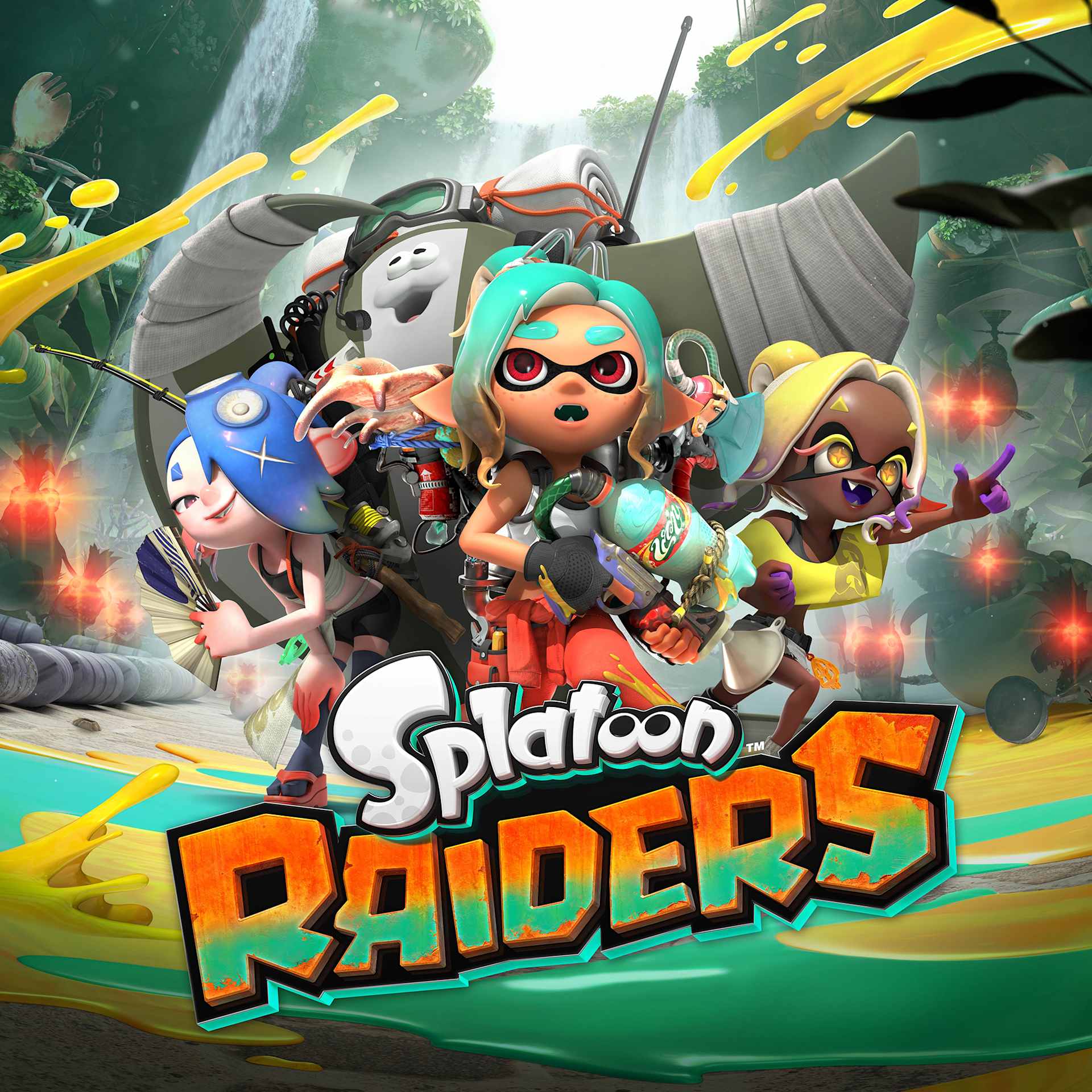 Splatoon Raiders boxart