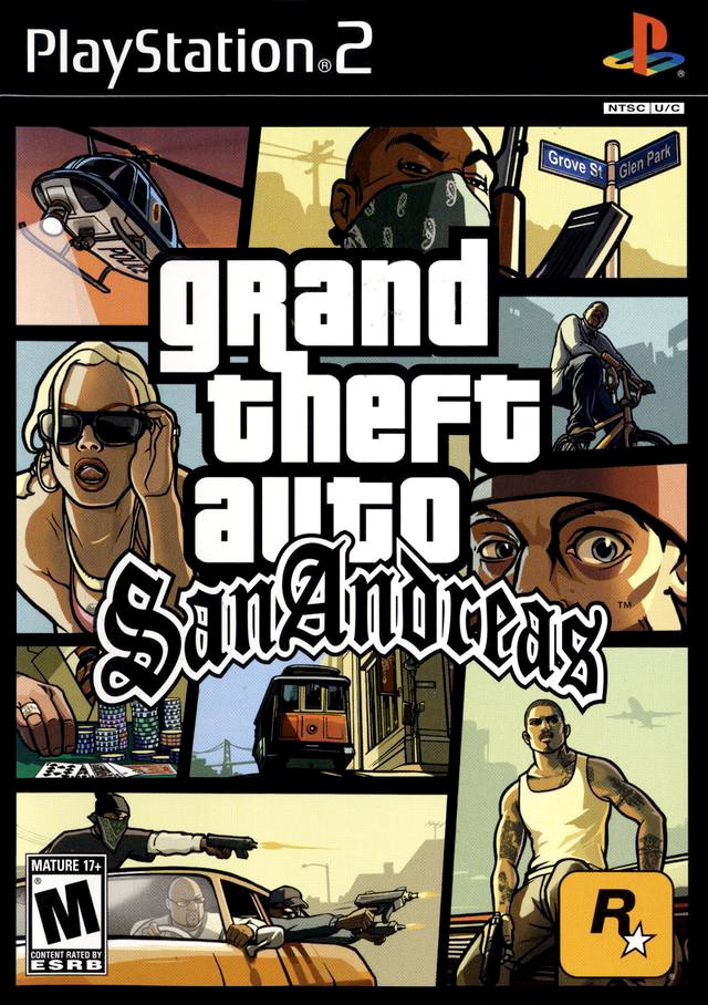 Grand Theft Auto: San Andreas boxart