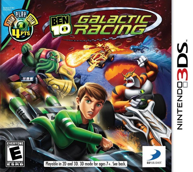 Ben 10: Galactic Racing boxart