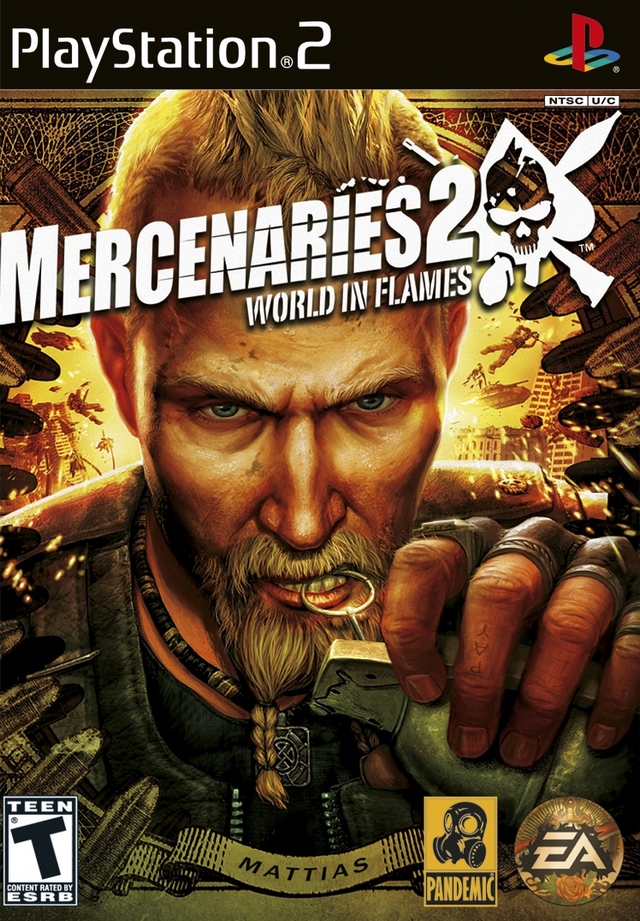 Mercenaries 2: World in Flames boxart
