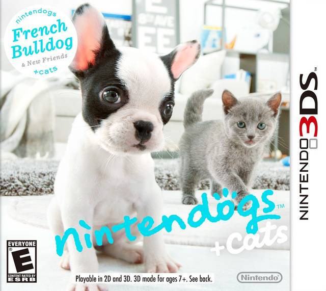 Nintendogs Plus Cats: French Bulldog & New Friends boxart
