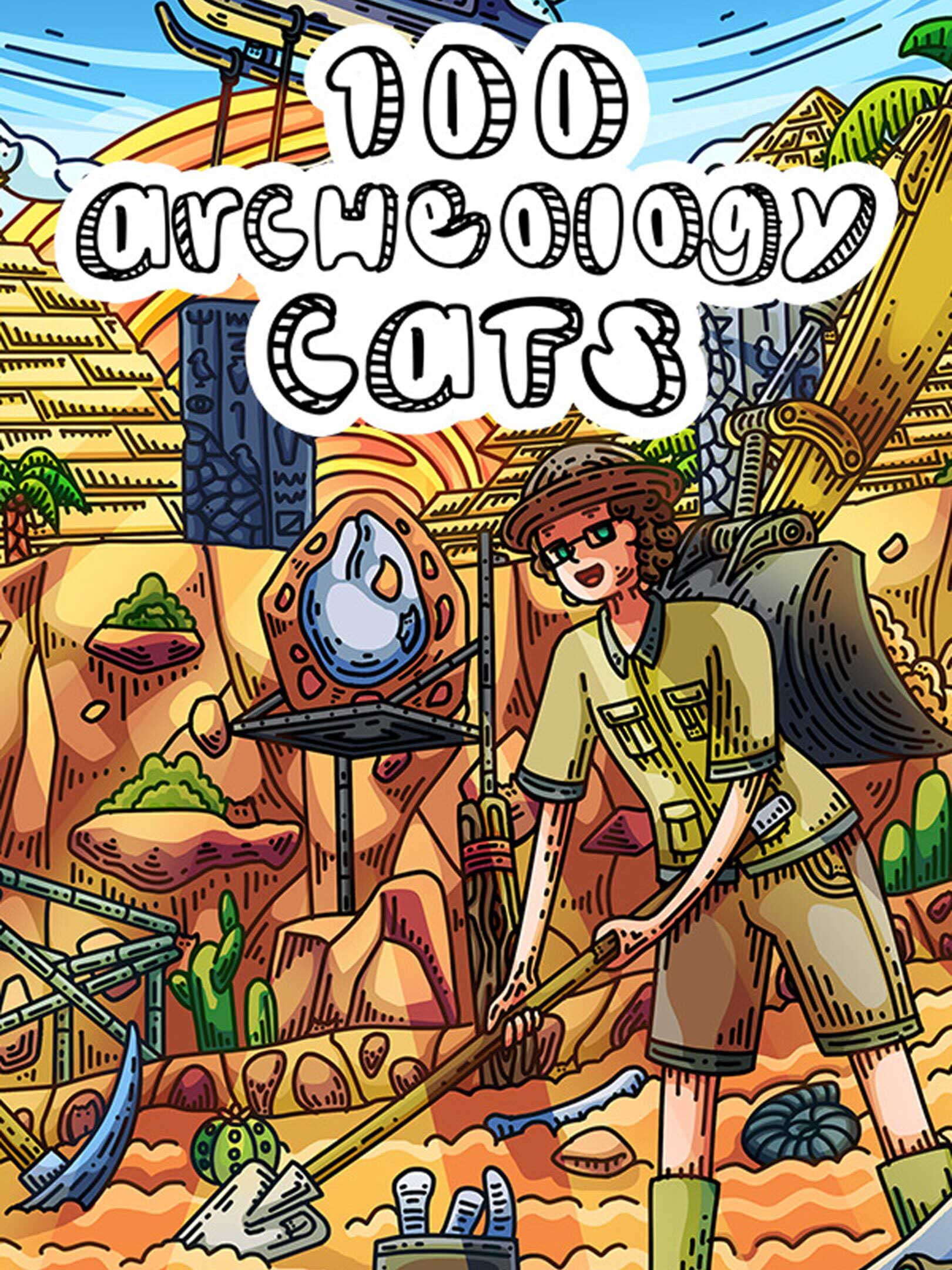 100 Archeology Cats boxart