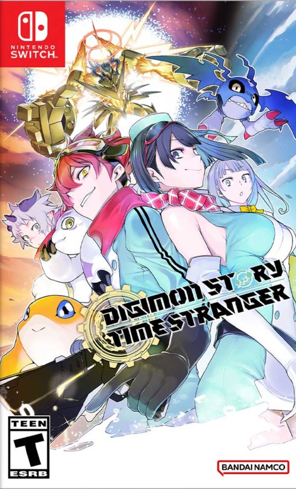 Digimon Story: Time Stranger boxart