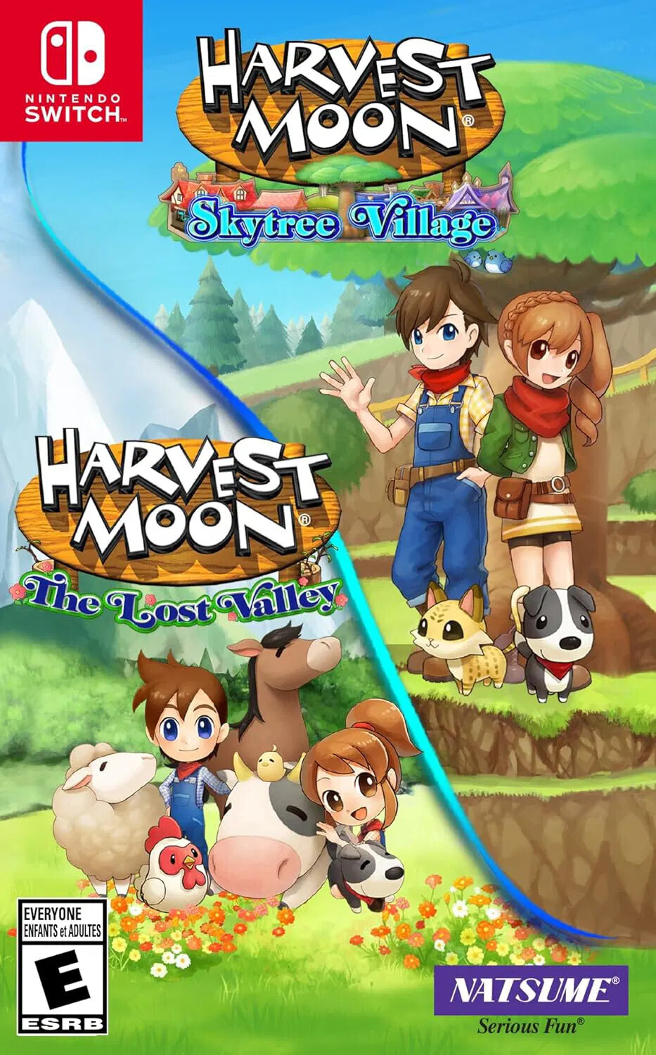 Harvest Moon: The Lost Valley / Harvest Moon: Skytree Village boxart