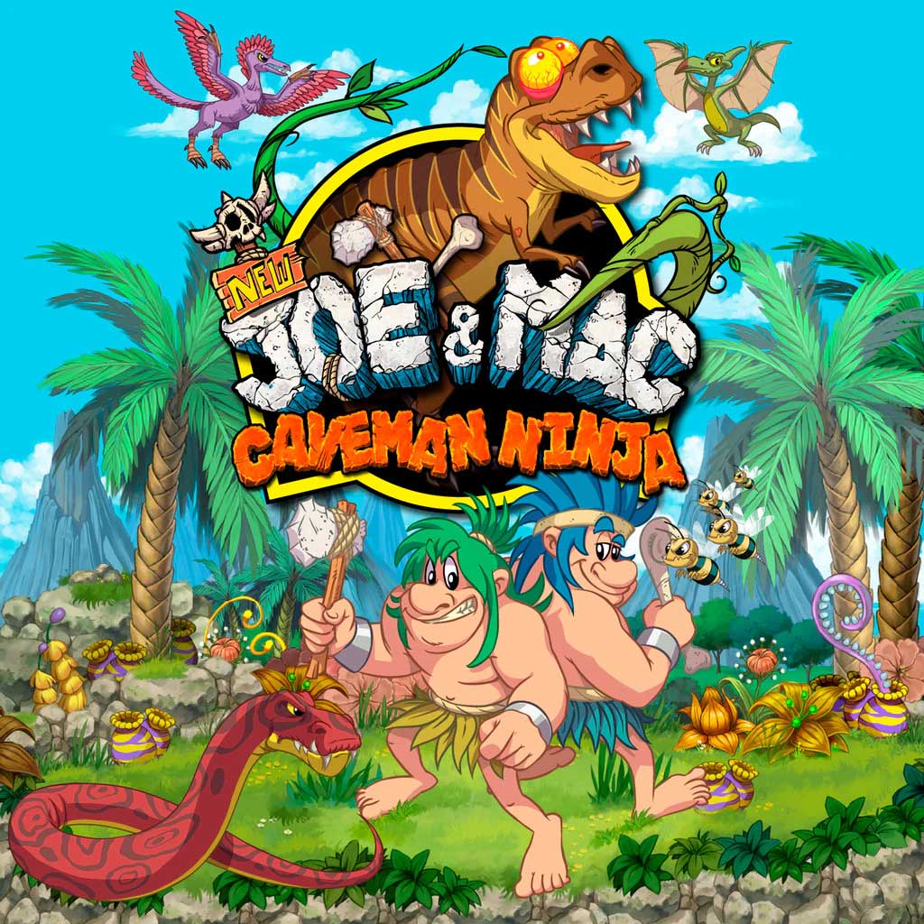 New Joe & Mac: Caveman Ninja boxart