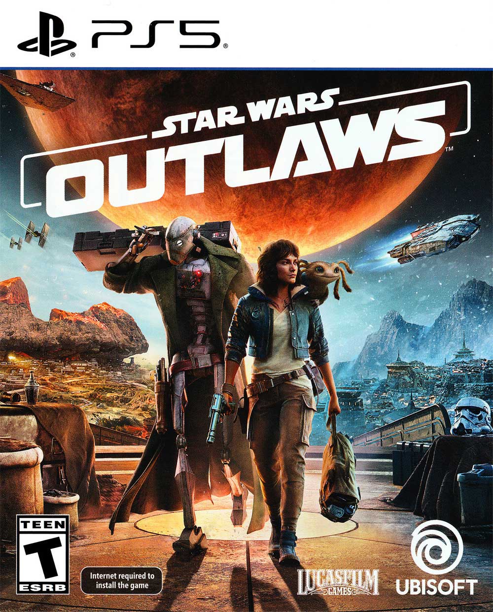 Star Wars Outlaws boxart