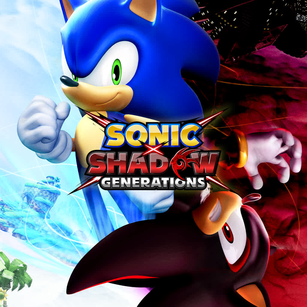Sonic x Shadow Generations boxart