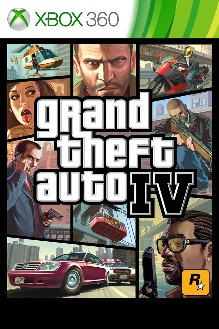 Grand Theft Auto IV boxart